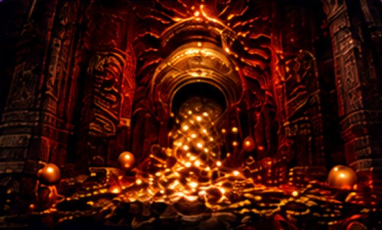 Golden treasure chamber of Tumbbad